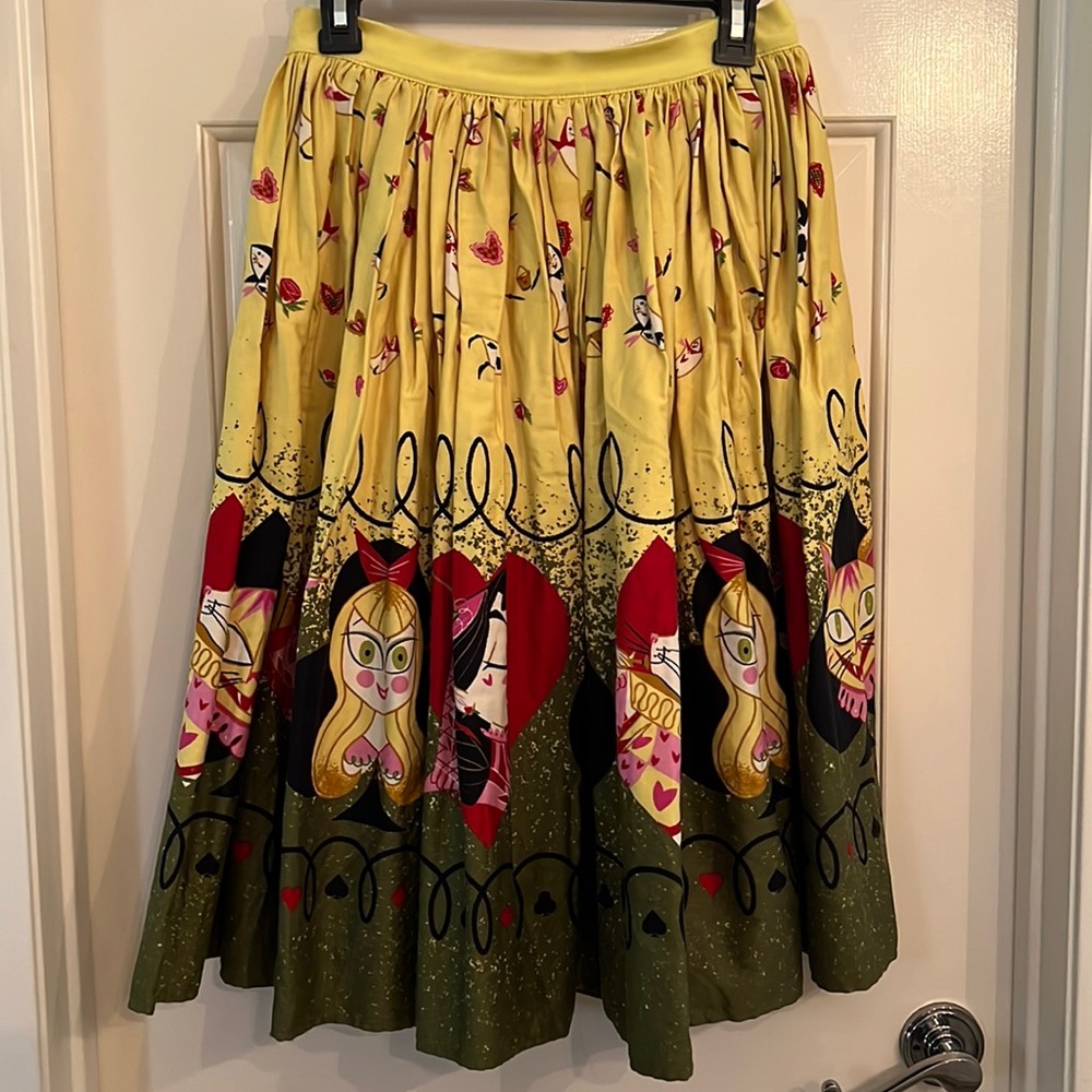 Pinup Girl Clothing Alice in Wonderland Jenny sz M